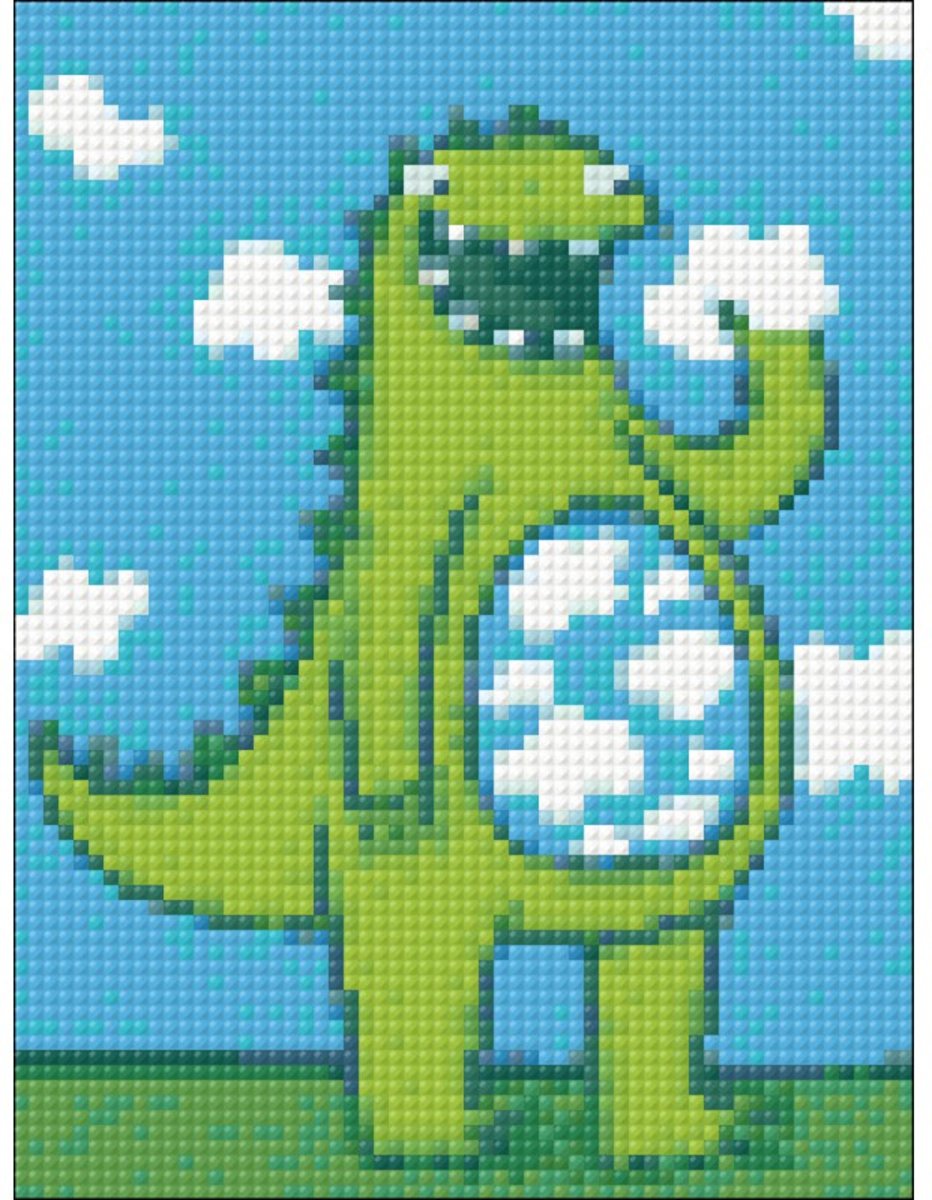   Diamond Painting Kit Little Dragon WD279