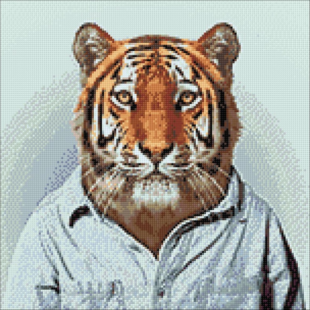   Diamond Painting Kit Mr Tiger WD258