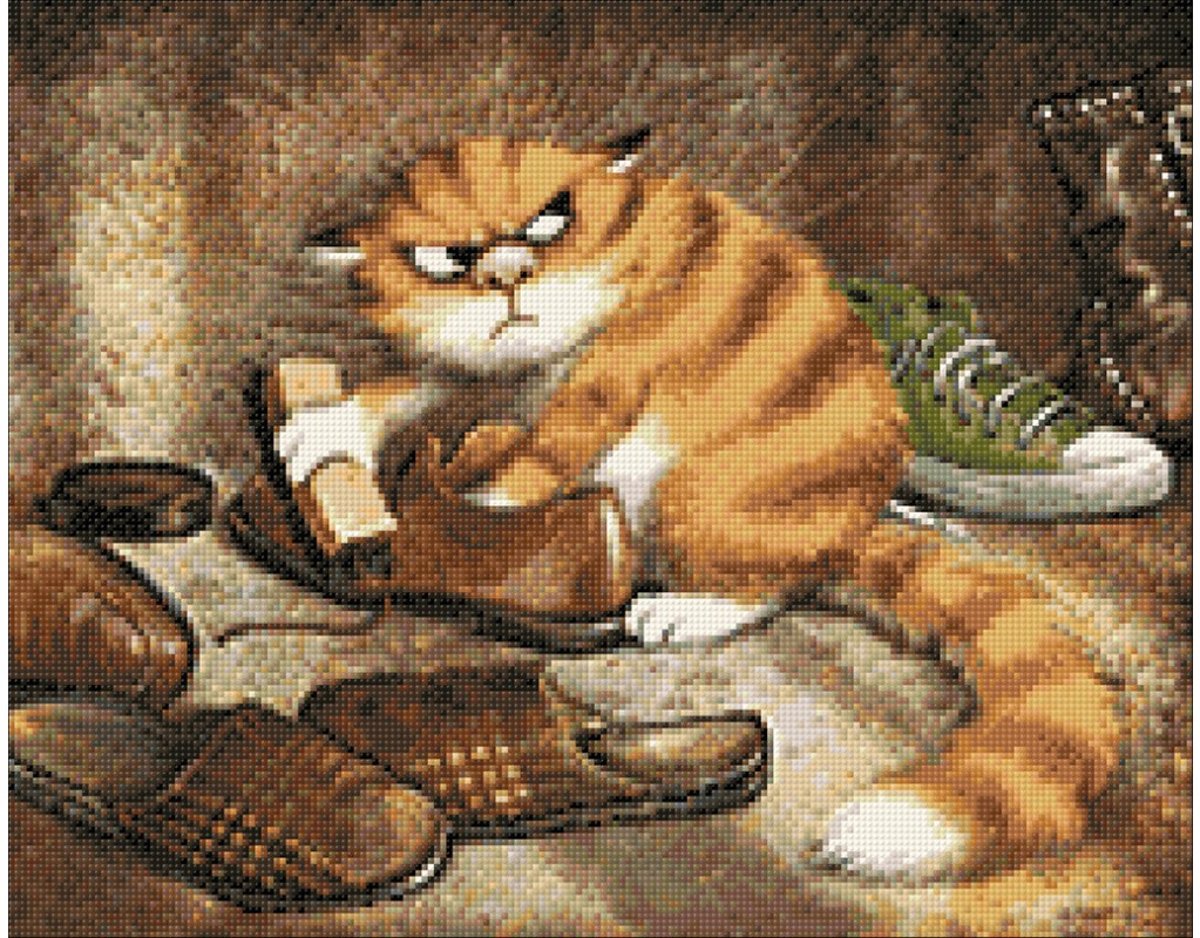   Diamond Painting Kit Shoe-Shiner WD260