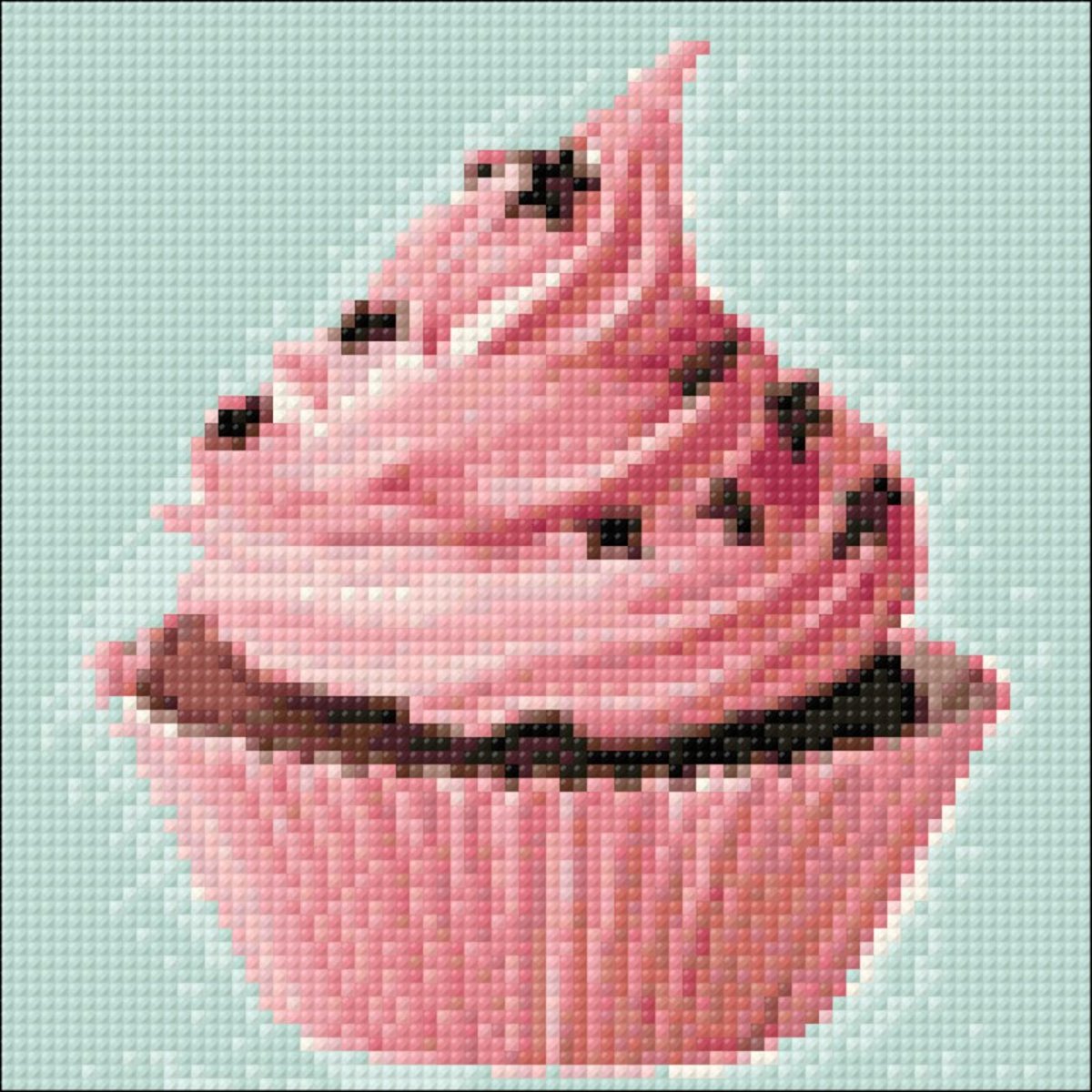   Diamond Painting Kit Sweet Muffin WD277