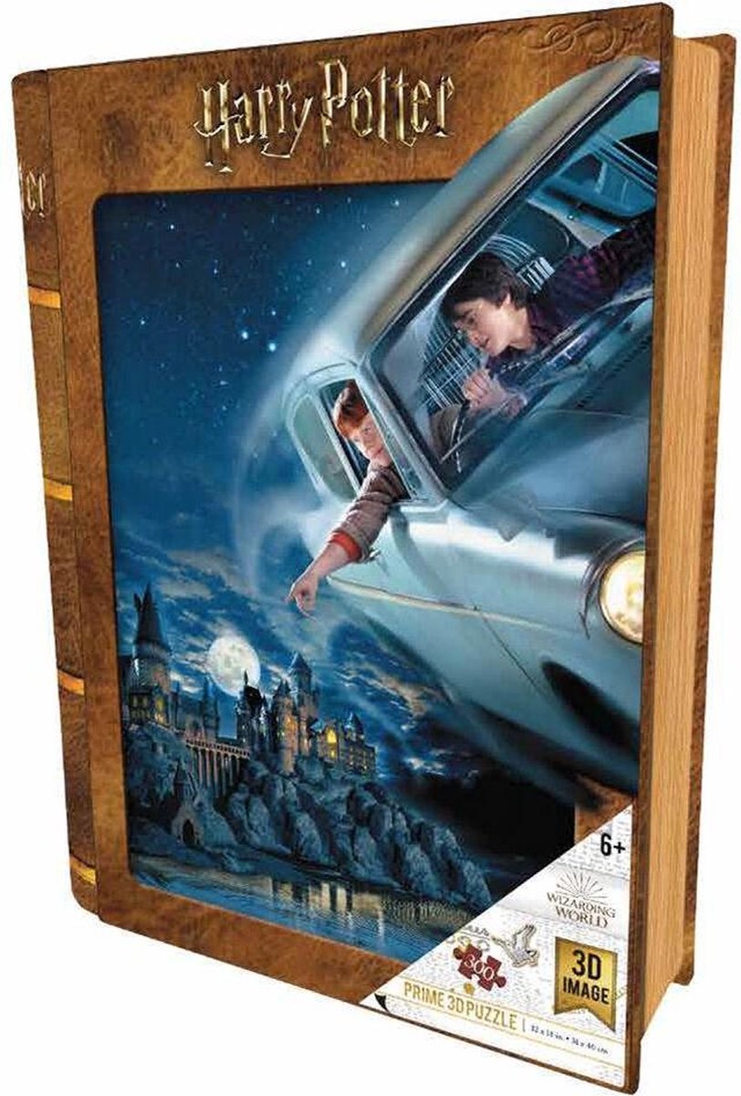 HARRY POTTER - Flying - Lenticular Puzzle 3D 300P 46x31cm