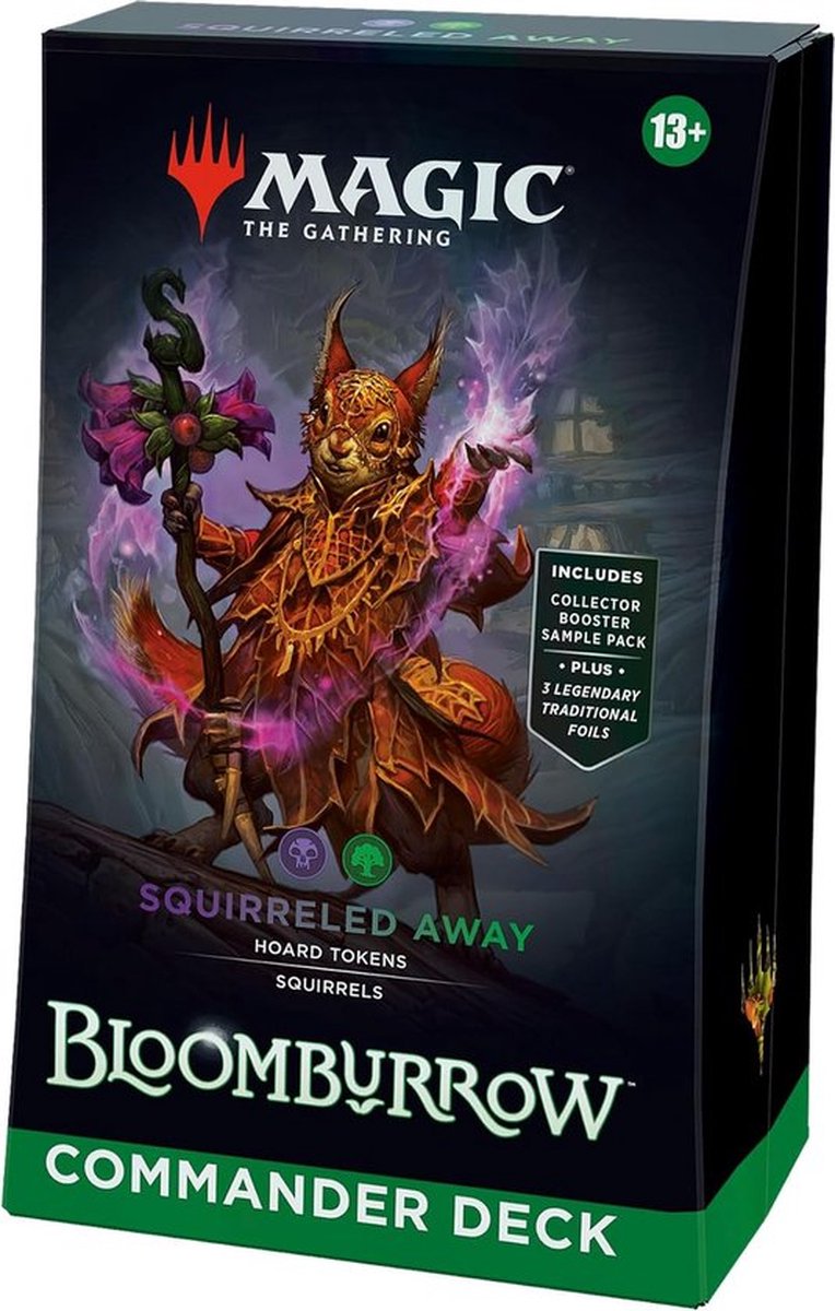 Magic: The Gathering - Bloomburrow Commander Deck - Squirreled Away - UK