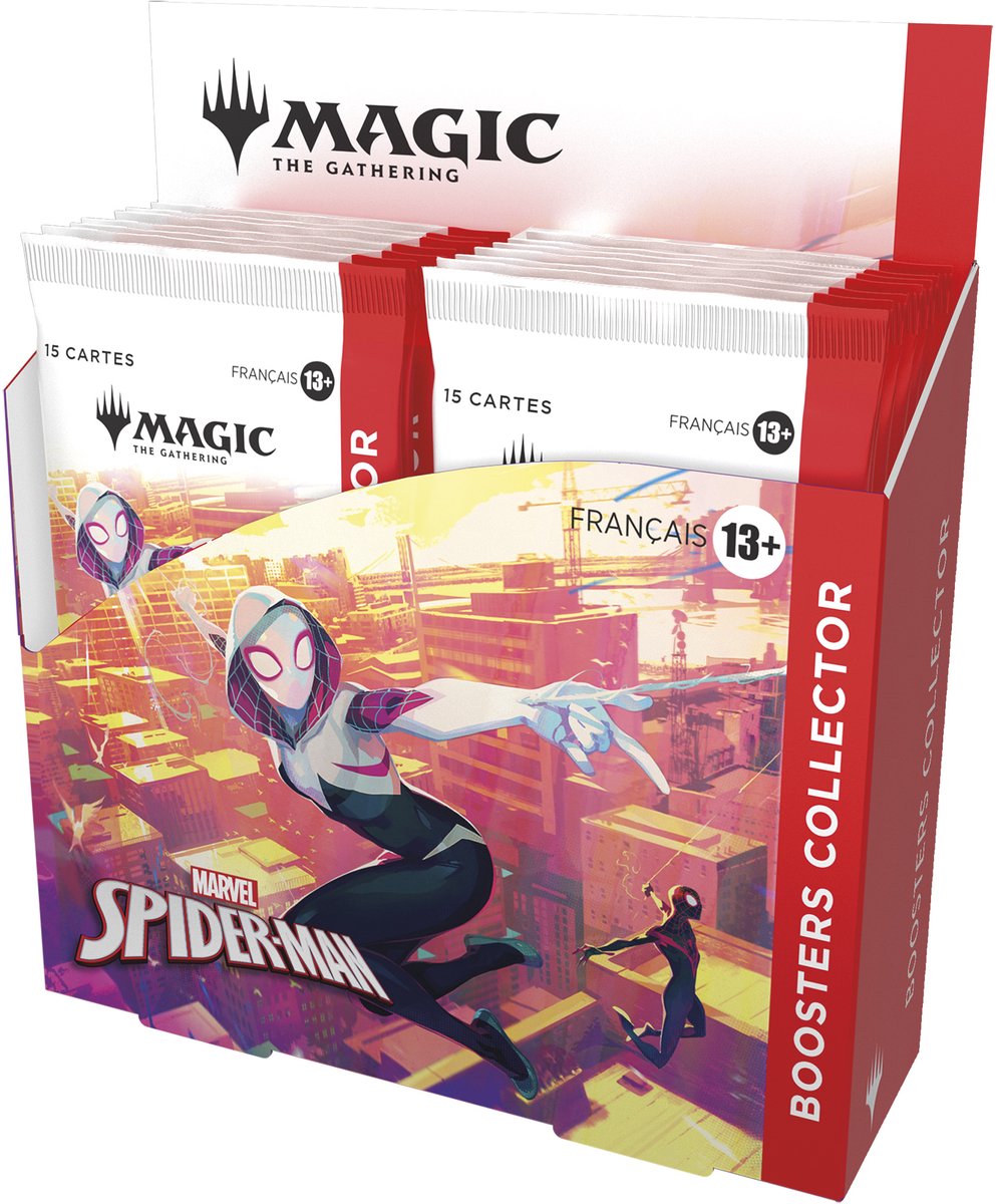 Magic: The Gathering - Display de Boosters Collector Marvel Spider-Man (12 Boosters) - FR