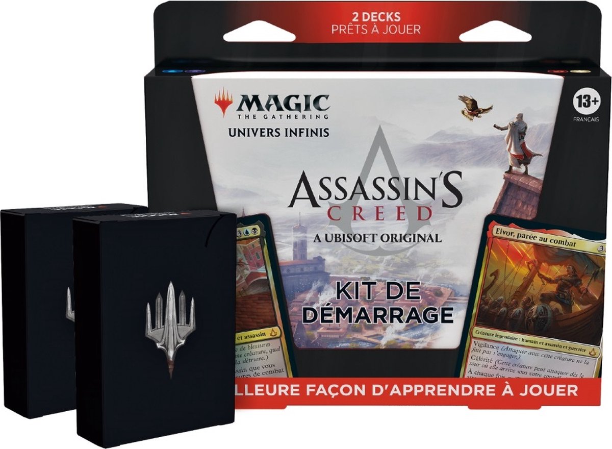 Magic: The Gathering - Univers infinis : Assassins Creed - Kit de démarrage (2 decks prêts-à-jouer) - FR