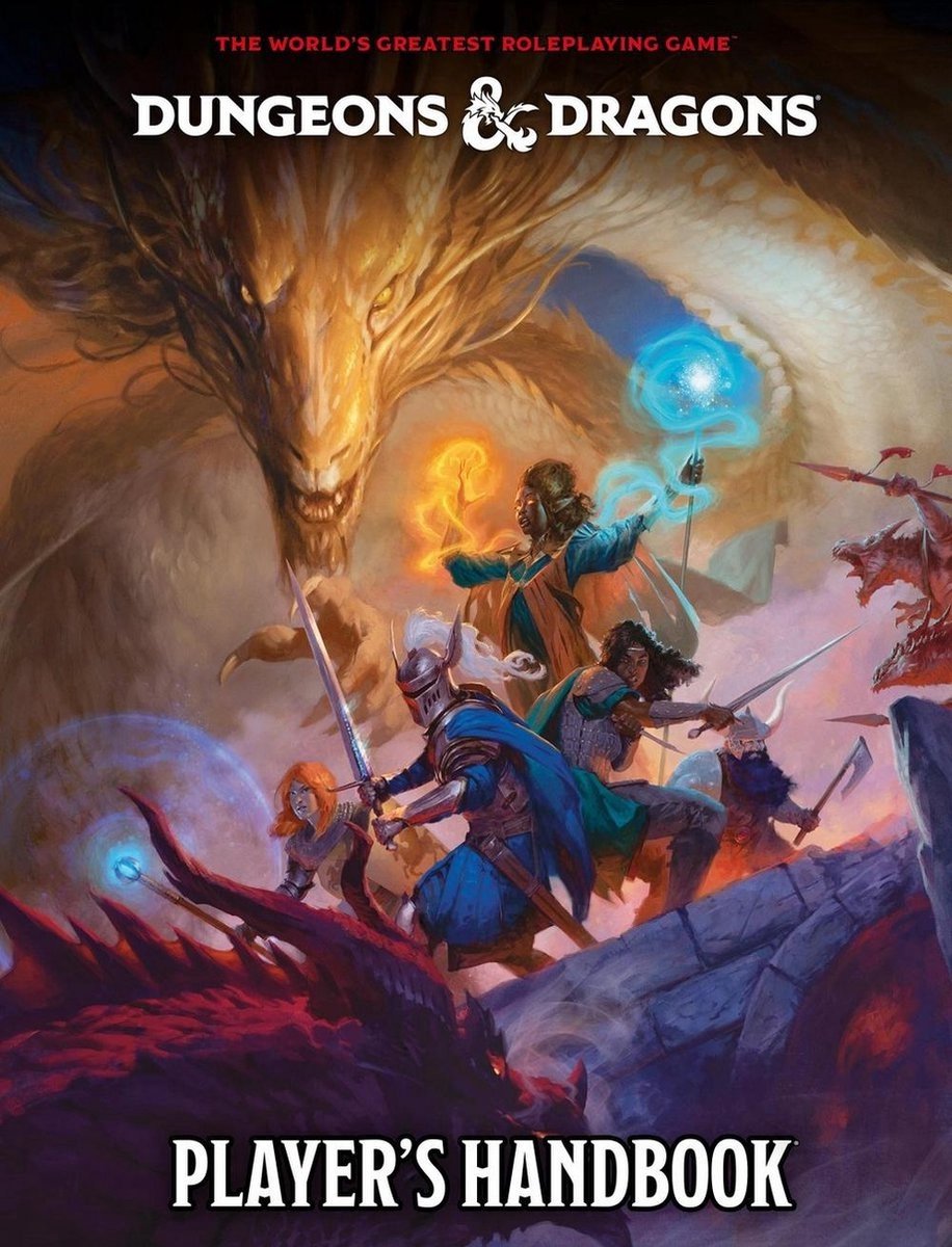 D&D Dungeons & Dragons 5.0 2024 Players Handbook