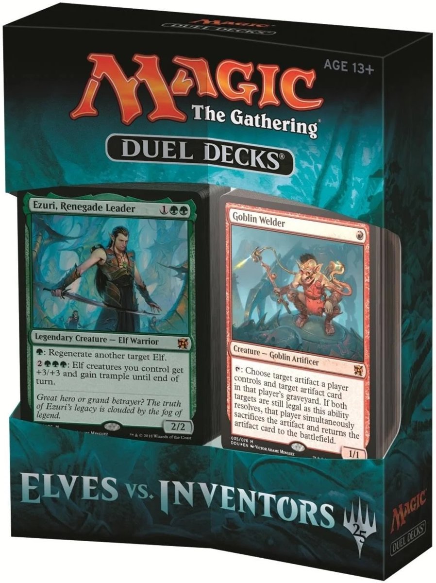 Magic The Gathering Elves vs Inventors Duel Deck