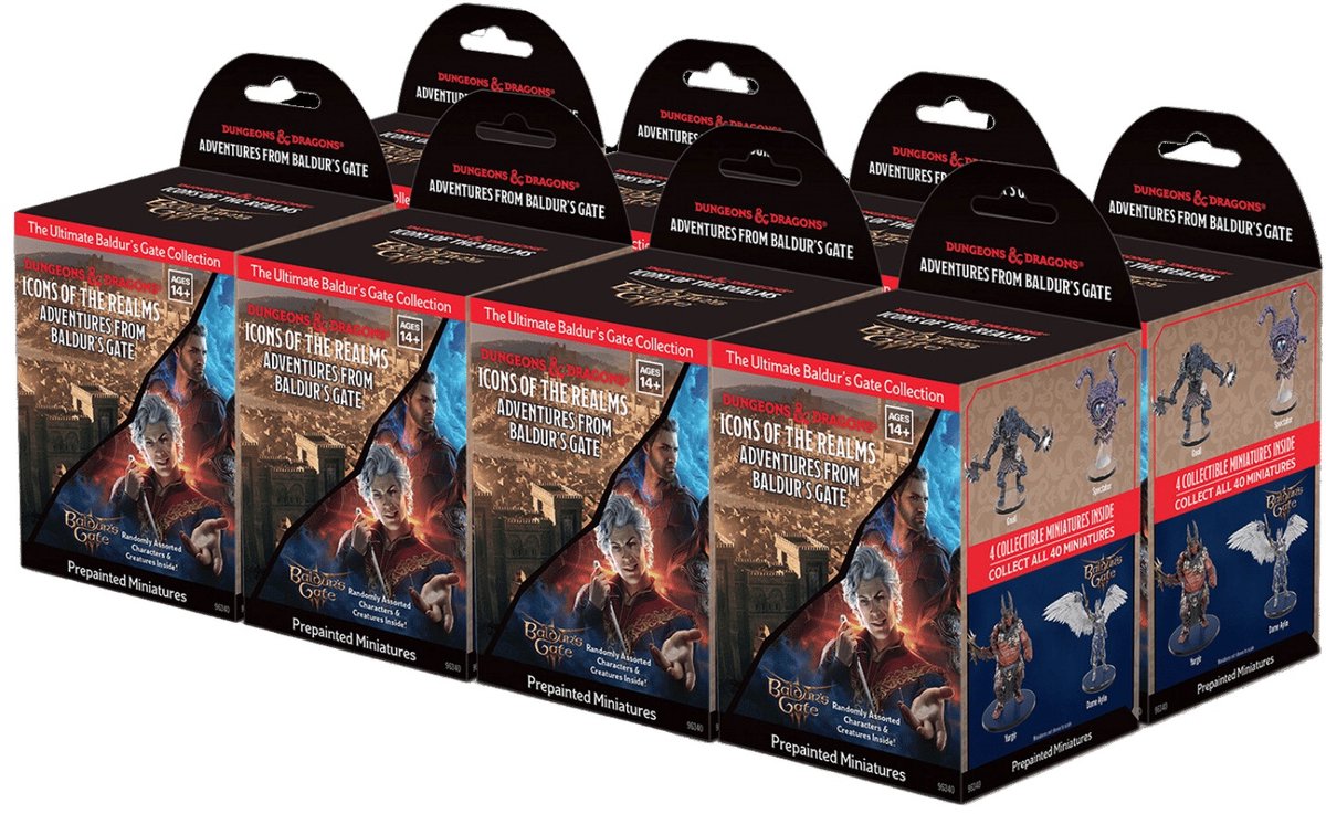 D&D Icons of the Realms Adventures from Baldurs Gate Brick (8)