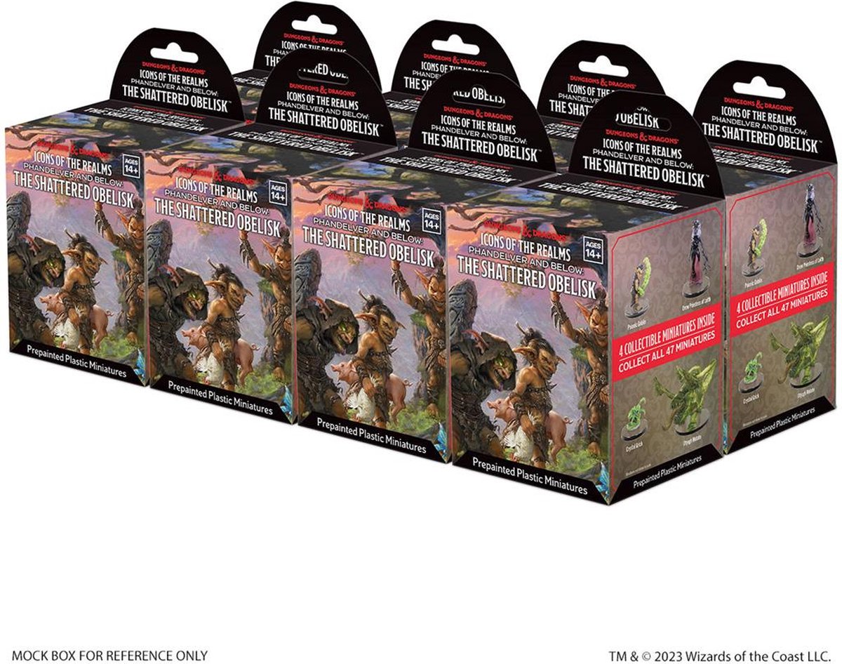 D&D Icons of the Realms Phandelver & Below The Shattered Obelisk Brick (8)