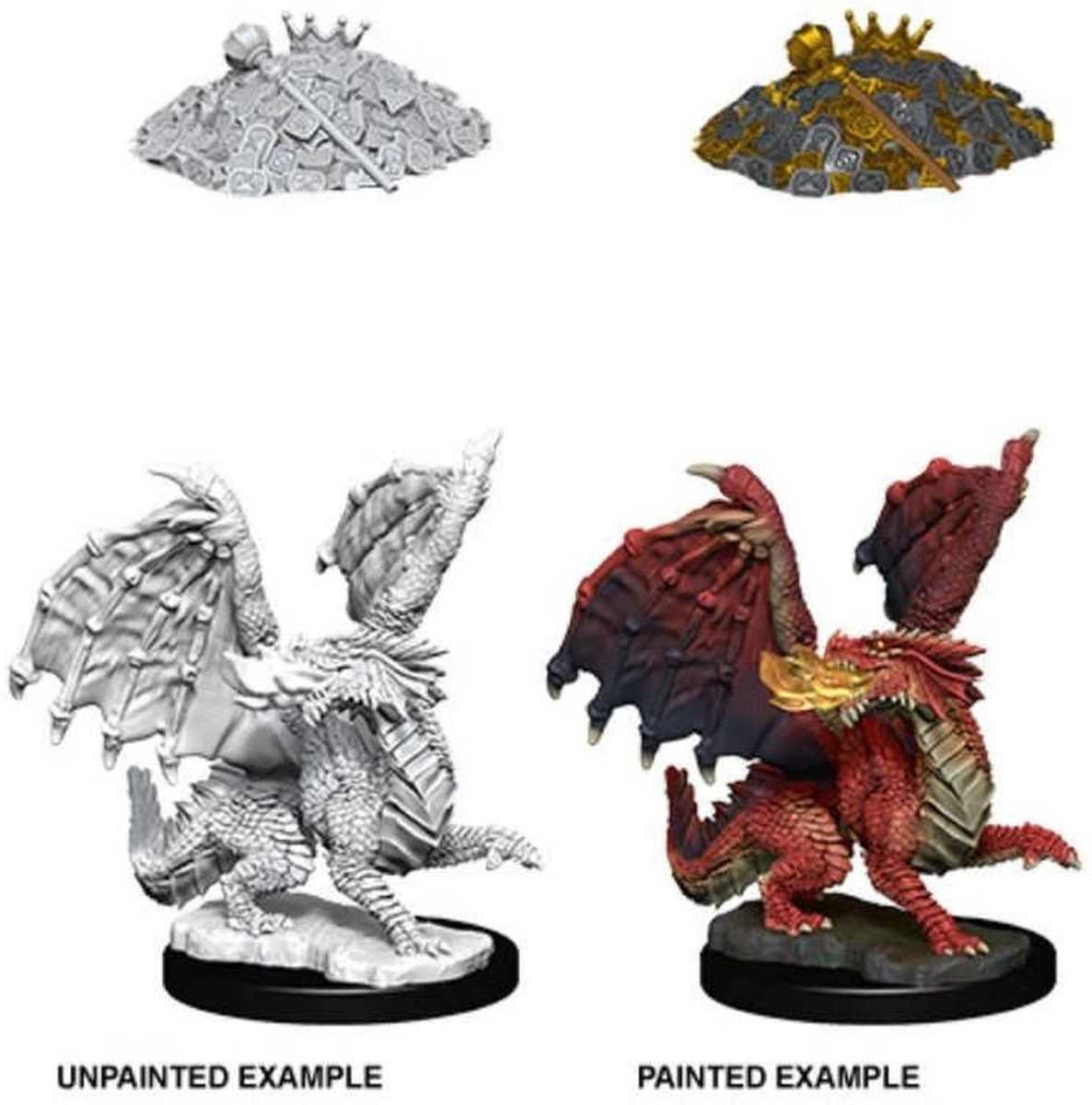 D&D Nolzurs Marvelous Miniatures - Red Dragon Wyrmling