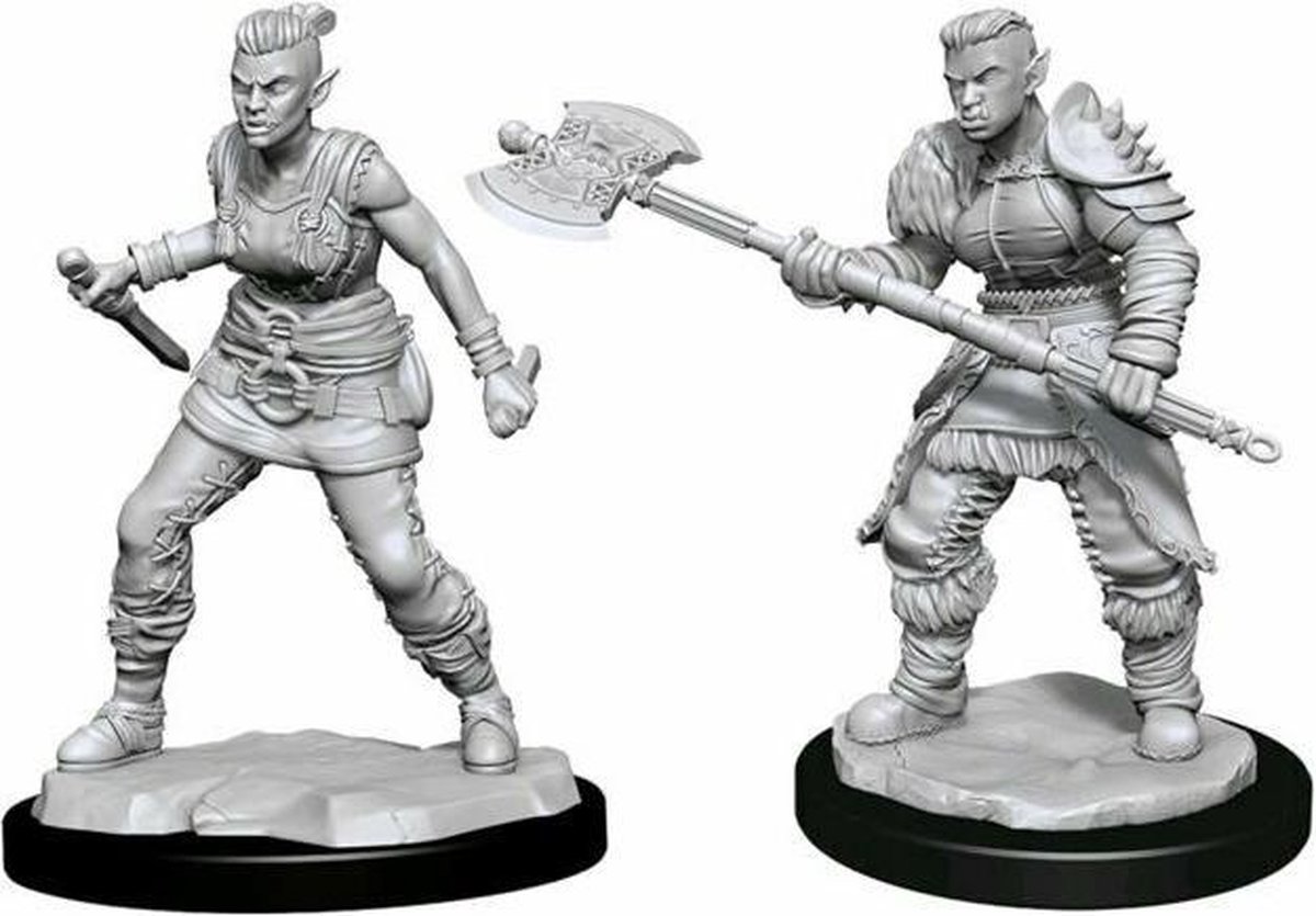 D&D Nolzurs Marvelous Miniatures Orc Barbarian