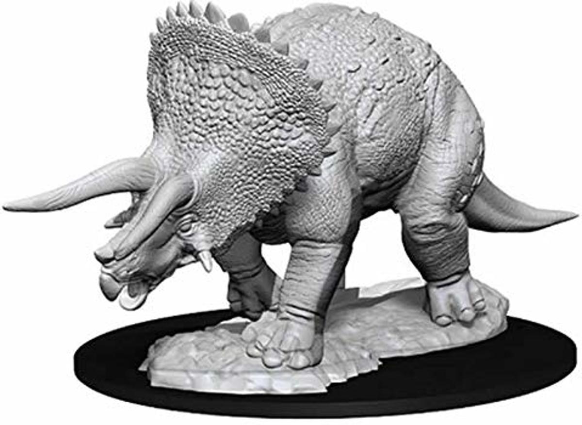 D&D Nolzurs Marvelous Miniatures: Triceratops