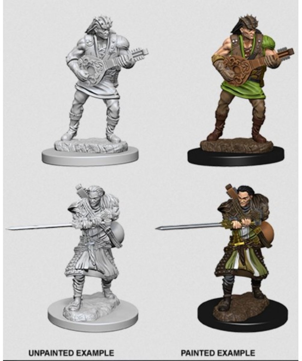 Dungeons and Dragons Nolzurs Marvelous Miniatures: Human Bard, Male