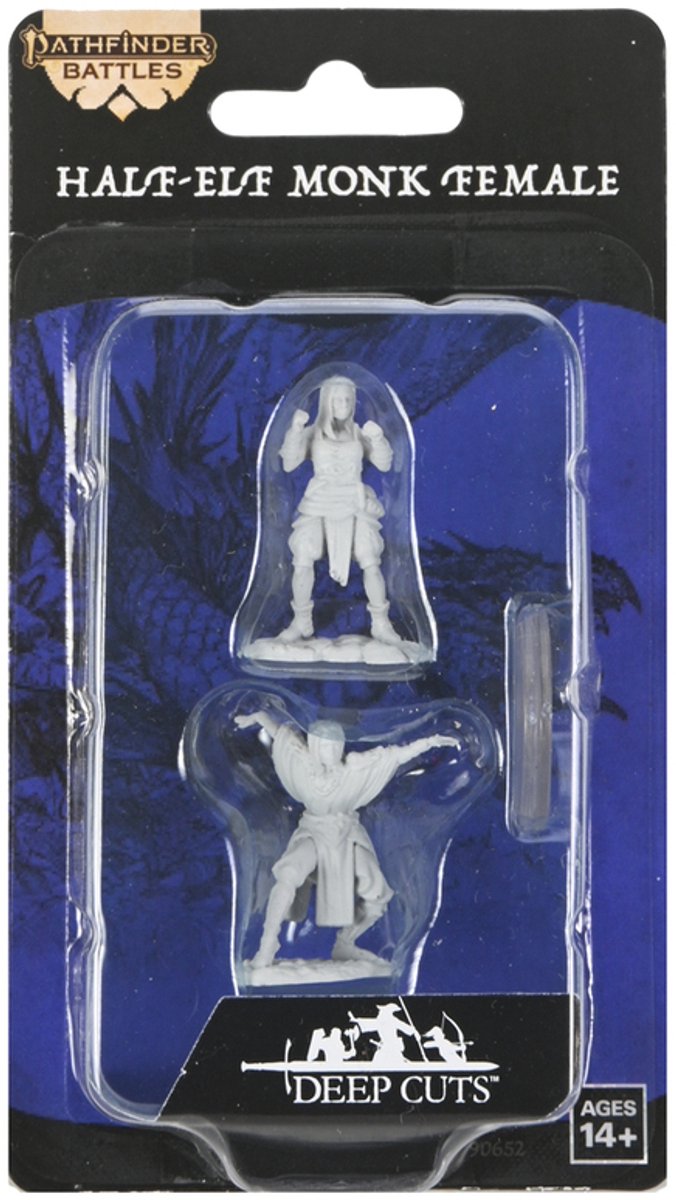 Pathfinder Deep Cuts: Half-Elf Monk Female - EN