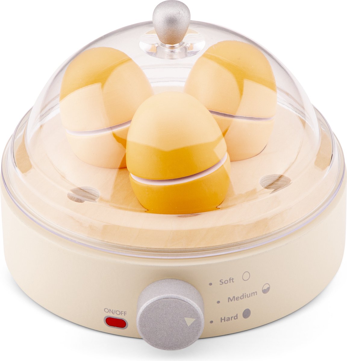 New Classic Toys® Houten Speelgoed Eierenkoker- Inclusief 3 eieren