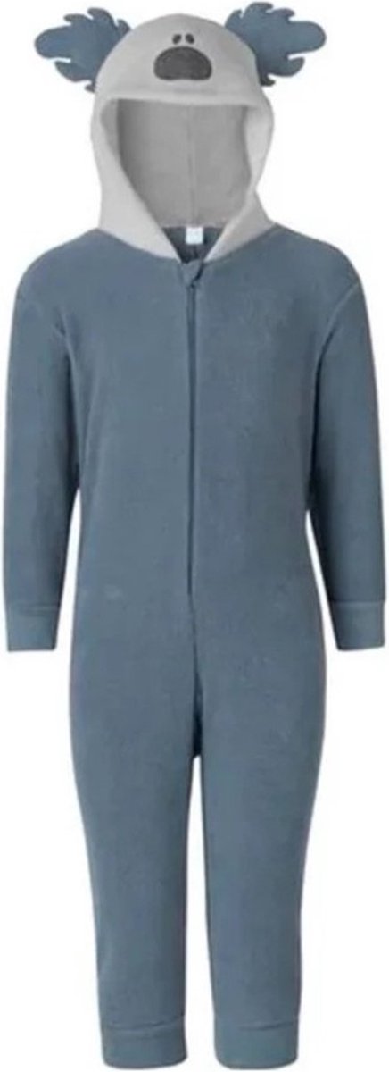 Onesie Woezel van Woezel & Pip - Pyjama - Verkleedkleding - Kinderpyjama - Jongens & Meisjes - Maat 92/98