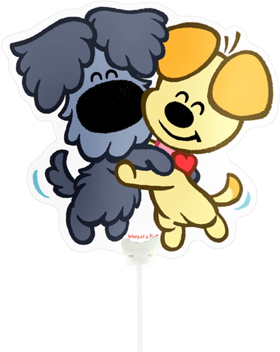 Woezel & Pip Figuurballon