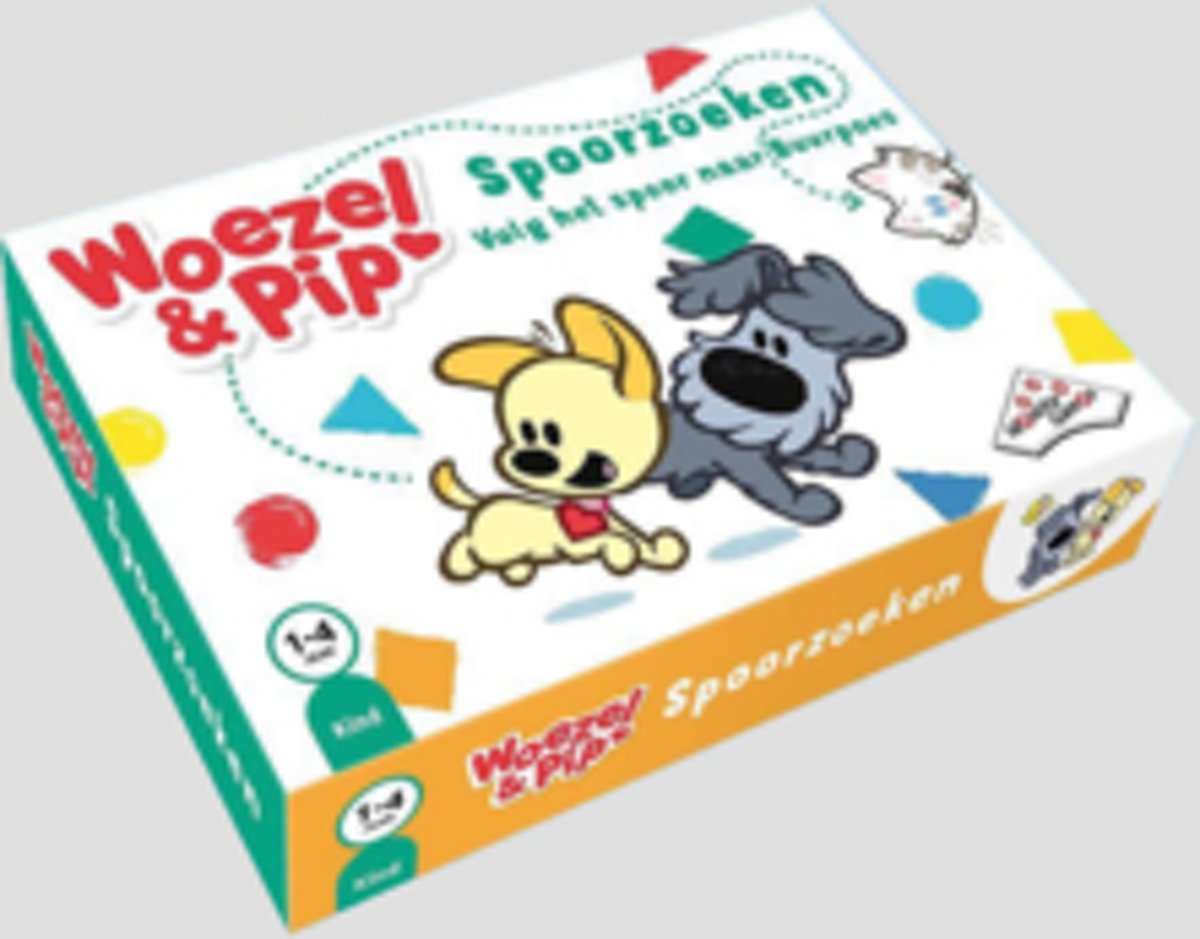Woezel en Pip Spoorzoeken spel - Volg het spoor naar Buurpoes!