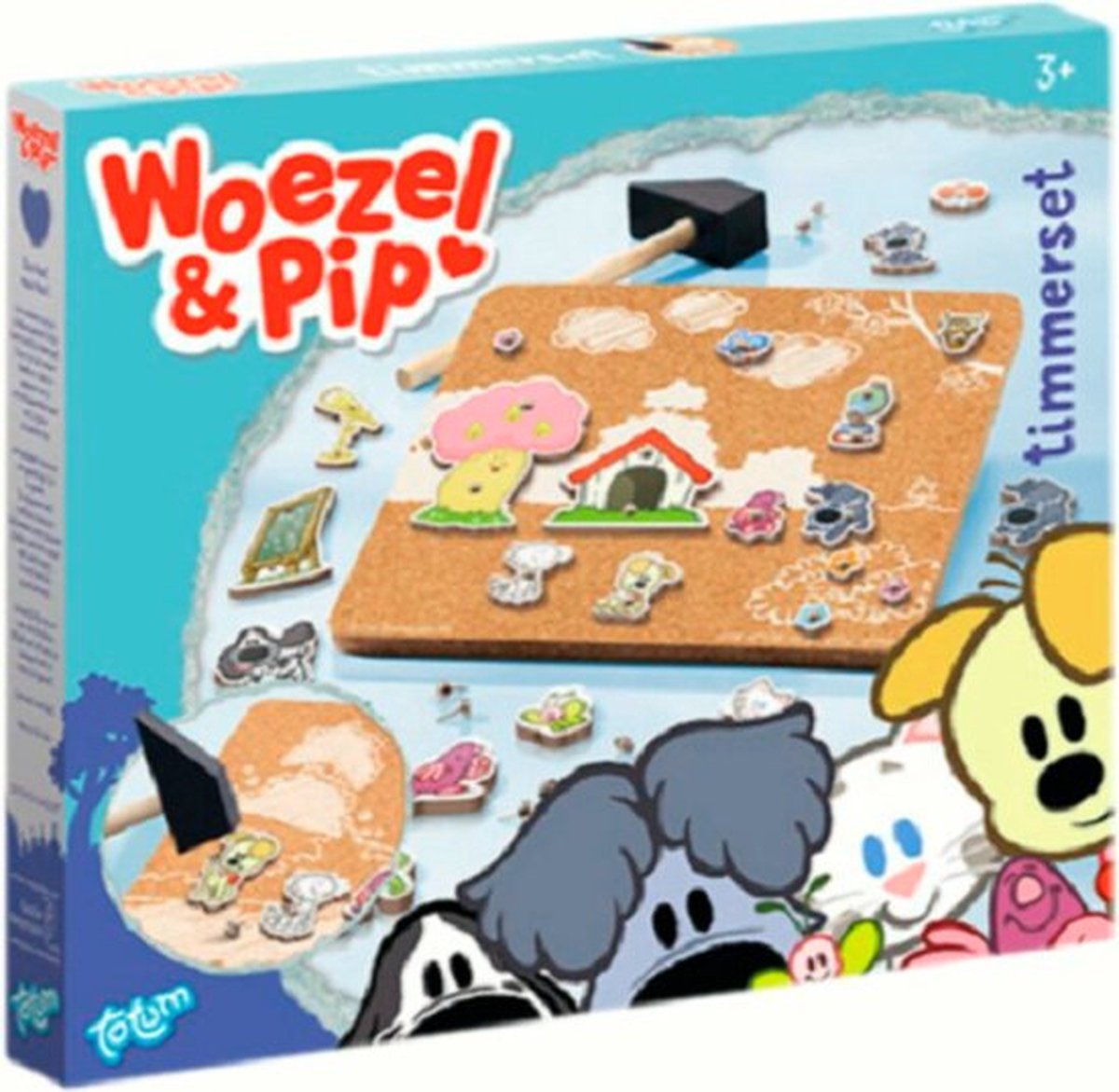 Woezel en pip timmerset