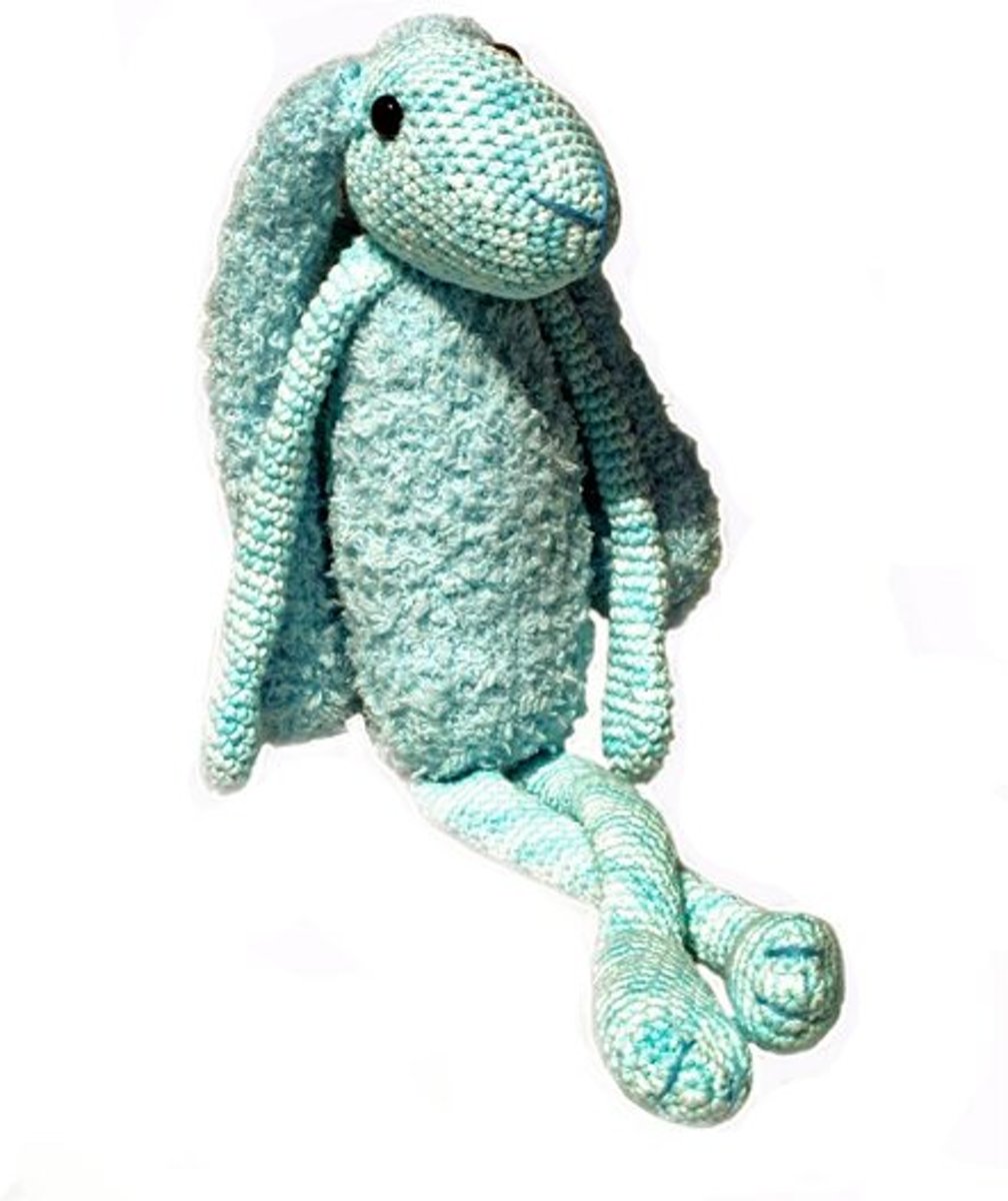 Haakpakket Geboortehaas lichtblauw