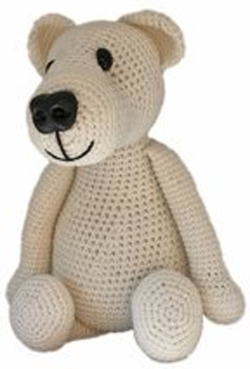 Haakpakket ijsbeer Ice