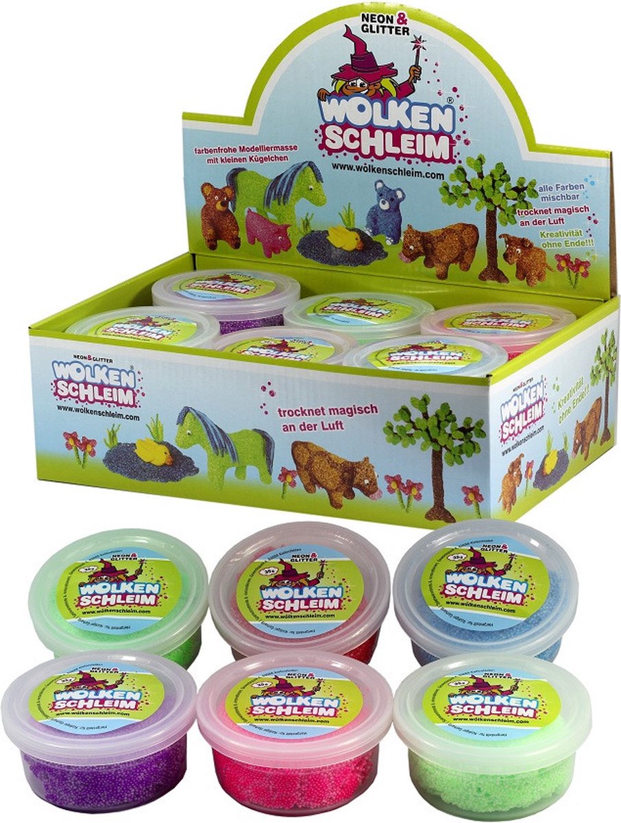 Wolkenschleim Glitter & Neon set