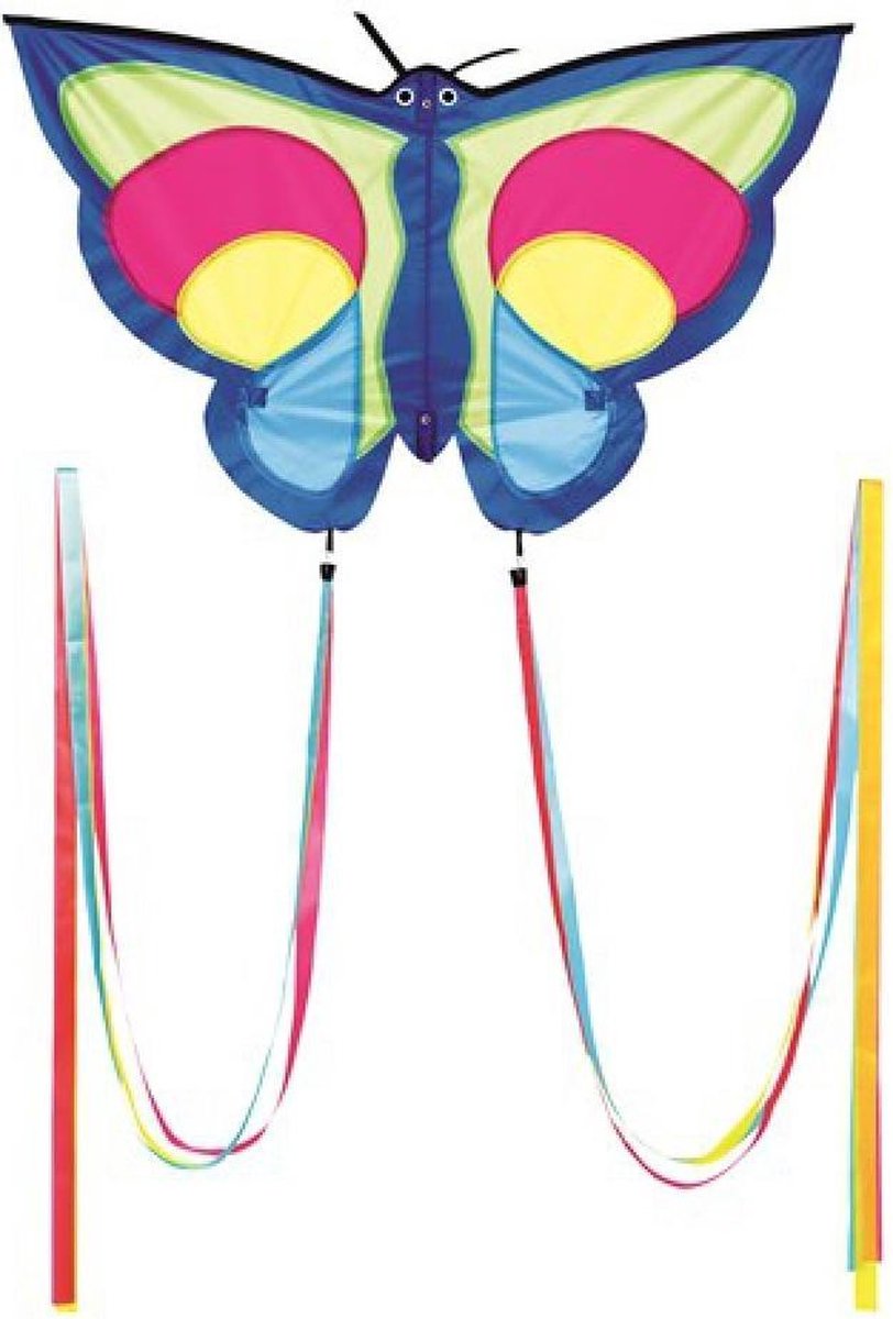 Wolkenstürmer Vlieger Susie Butterfly 92 Cm Polyester 5-delig