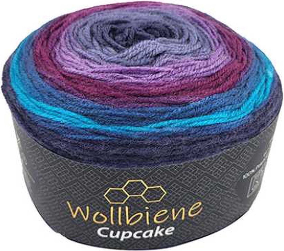 Wollbiene Cupcake - Verloopgaren - 150 gram - 540 meter - Breigaren - Haakgaren - 3210