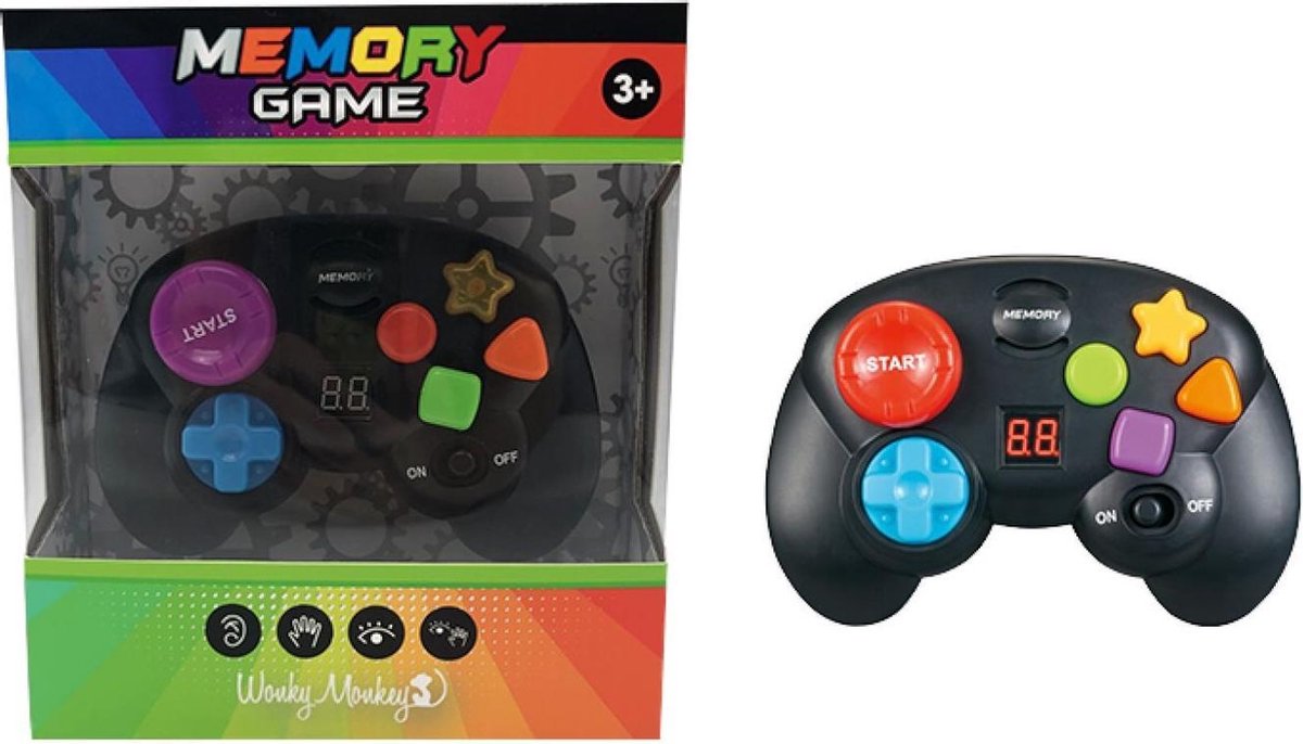 Wonky Monkey - Elektronische Geheugen Trainer - Controller - Brain Training