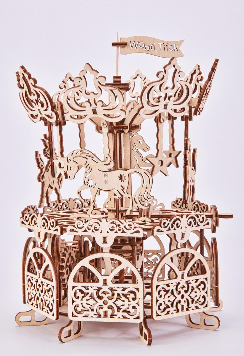 Wood Trick Carrousel - Houten Modelbouw