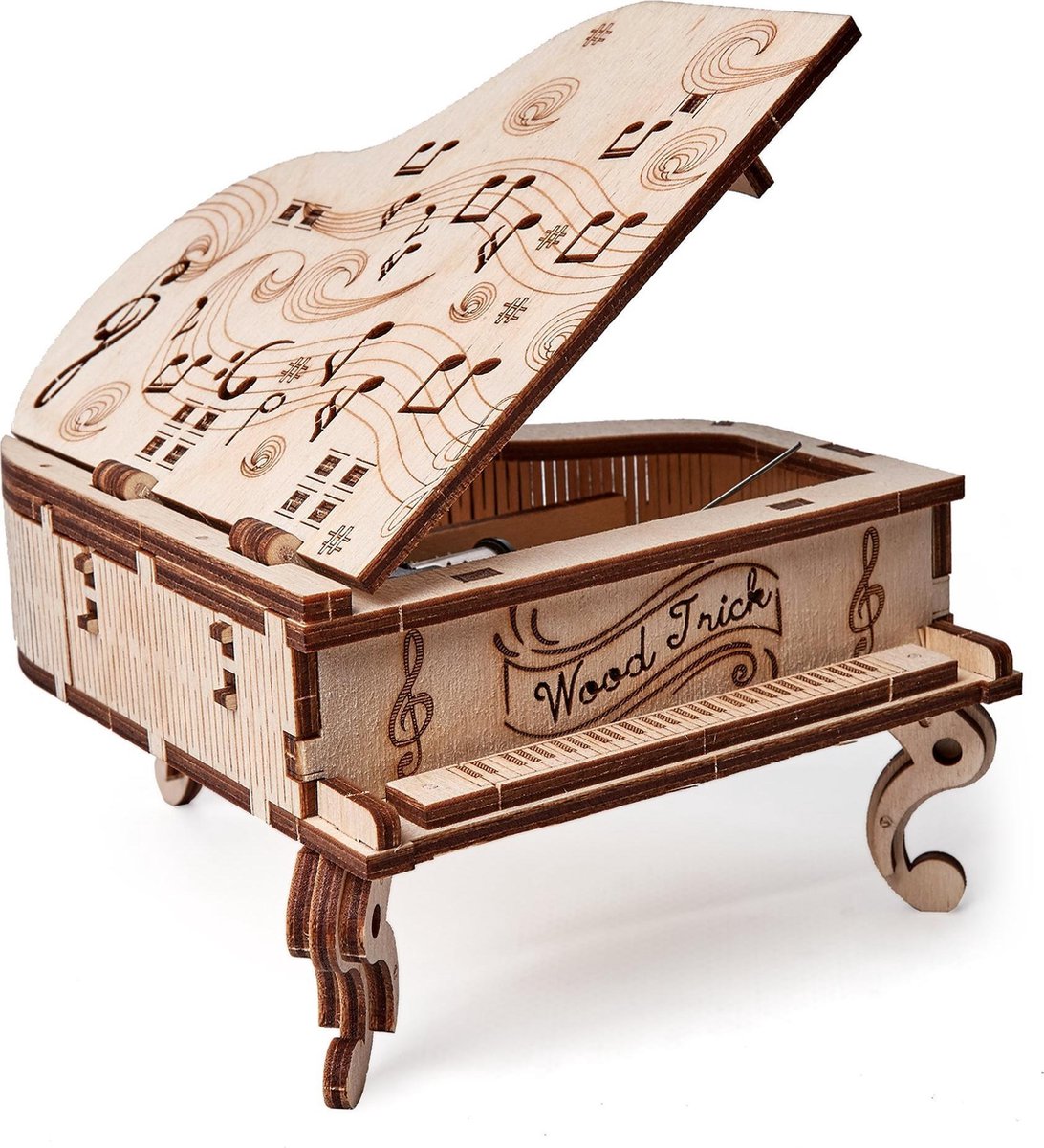 Wood Trick Concertvleugel - Houten Modelbouw