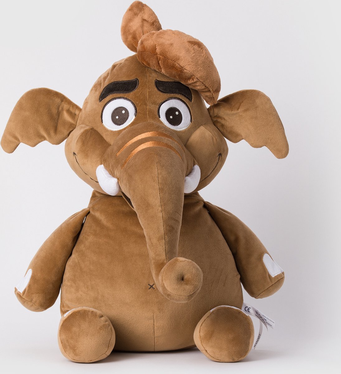 Woody - reuzeknuffel groot mammoet - +/-100cm – 232-10-GGO-V/010