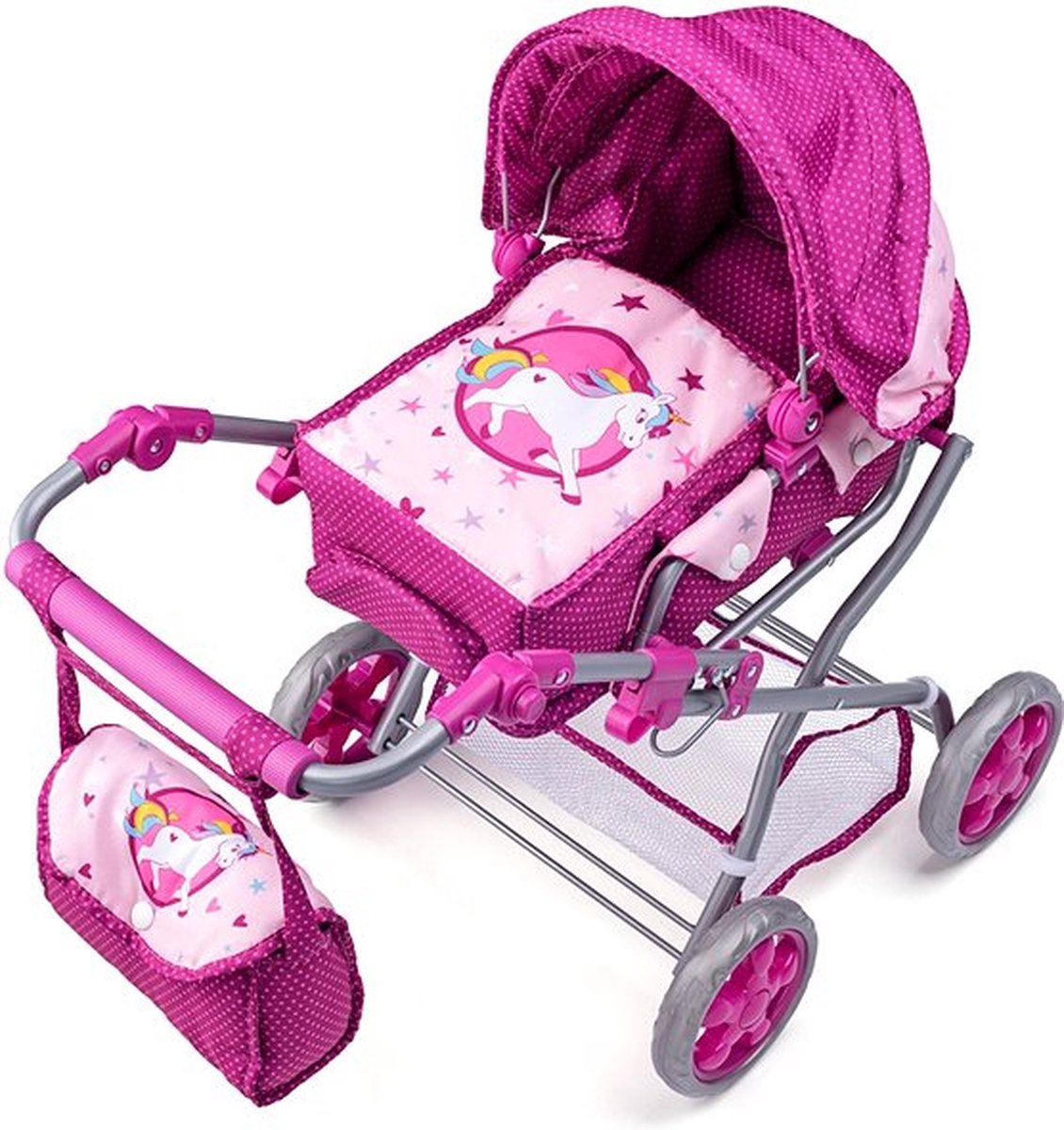   poppenwagen Eenhoorn 91509