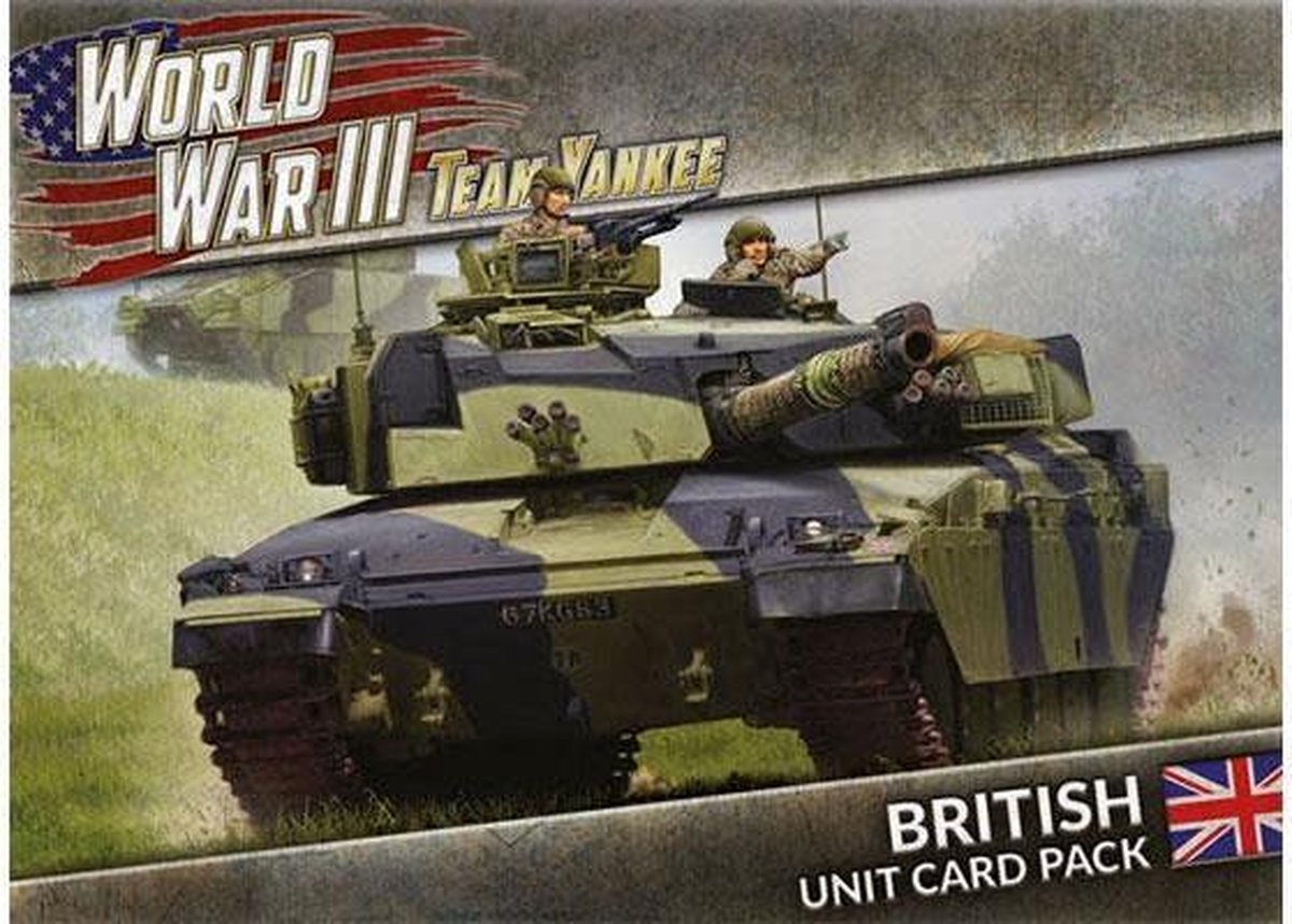 World War III: British Unit Card Pack