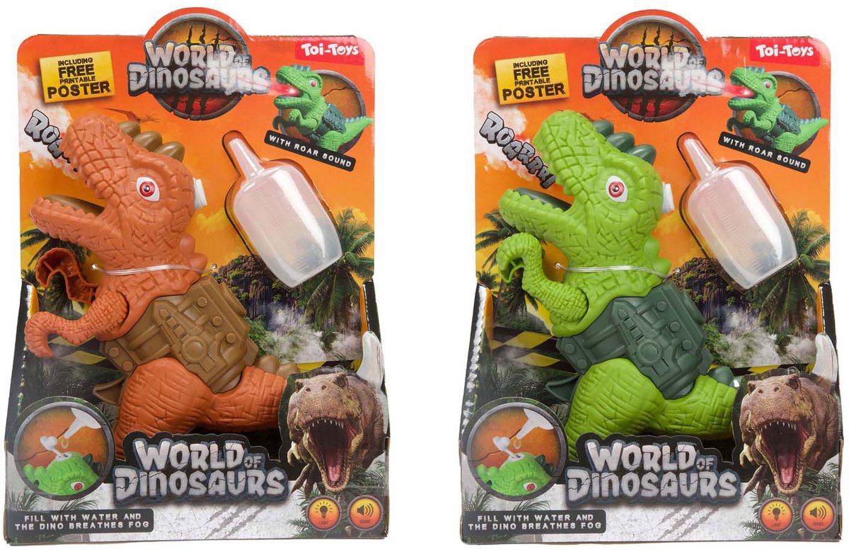 Toi Toys Dinopistool met spray met L+G