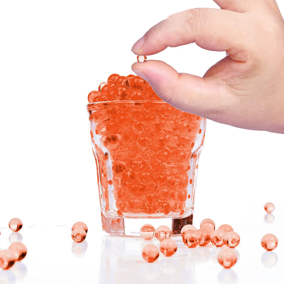 Waterparels Oranje - Gelballetjes - Waterballetjes - Waterbeads - Waterkralen - 10.000 stuks