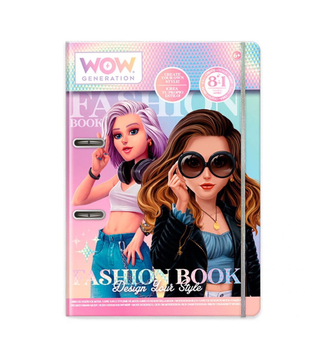 Wow Generation Fashion Book Creëer Je Eigen Stijl Roze