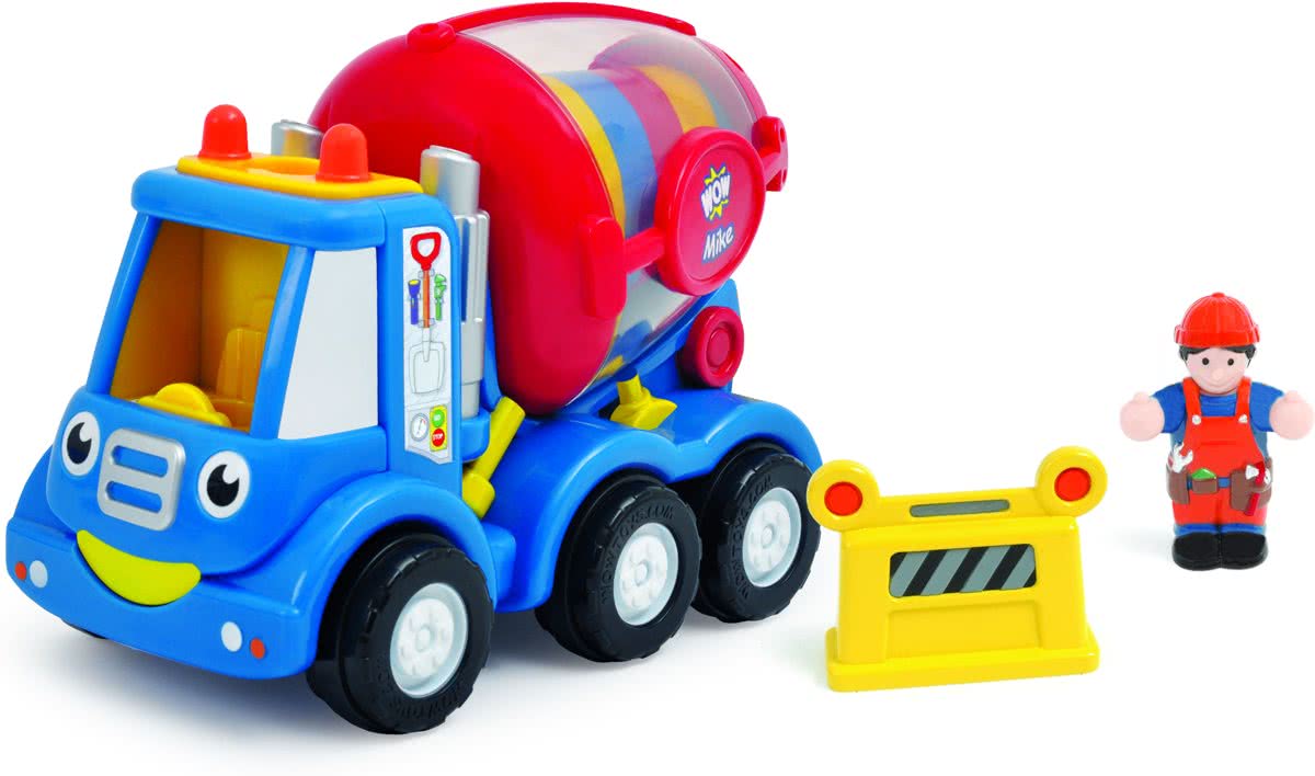 WOW Toys Mix n Fix Mike - Cement Mixer