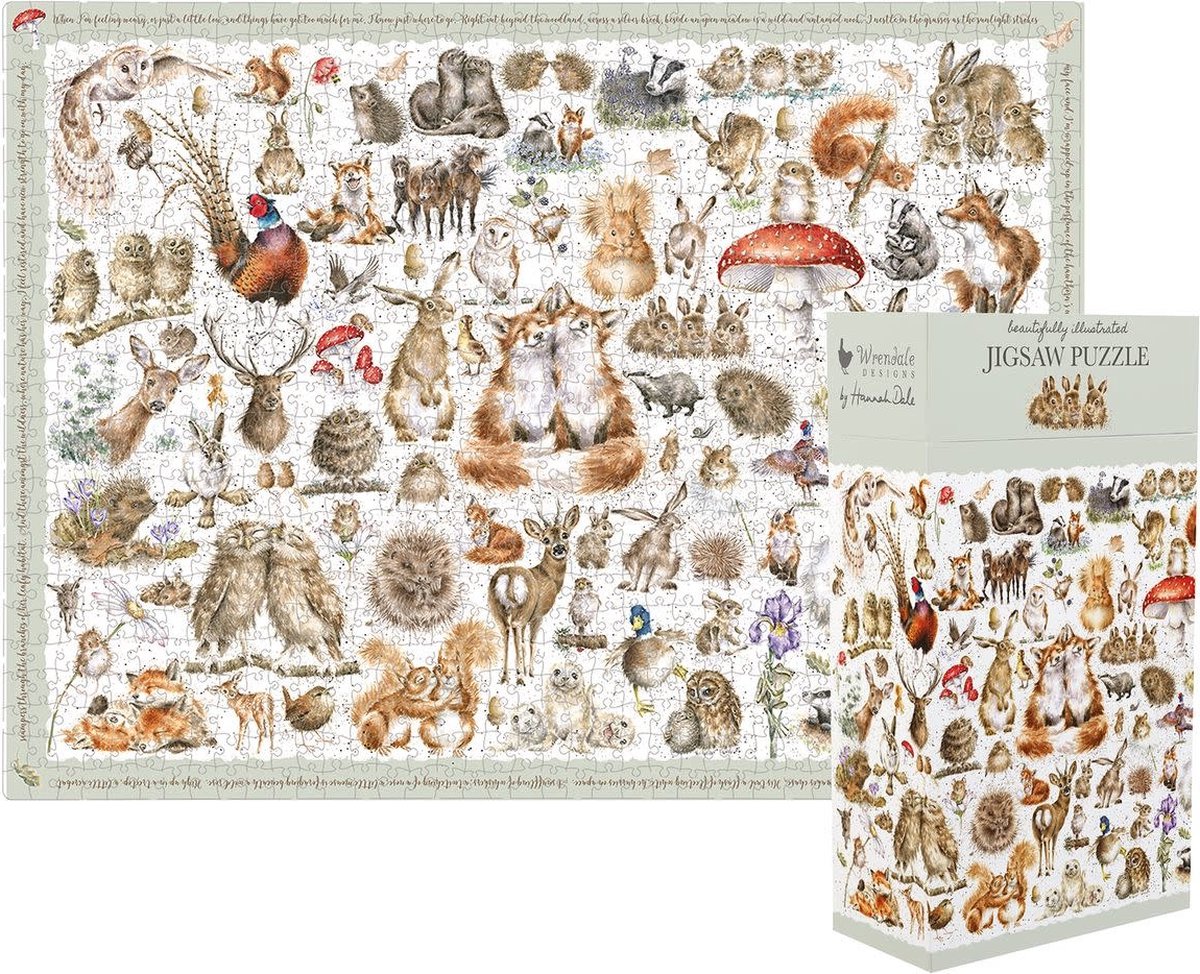 Wrendale Designs - Puzzel - Country Set