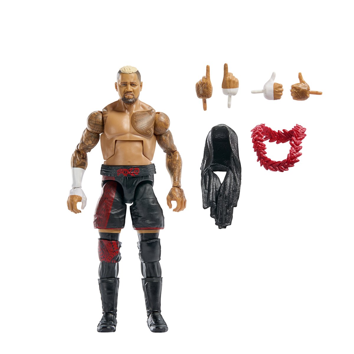 Mattel WWE Elite Collection Top Picks Solo Sikoa Action Figure, Speelgoedfiguur