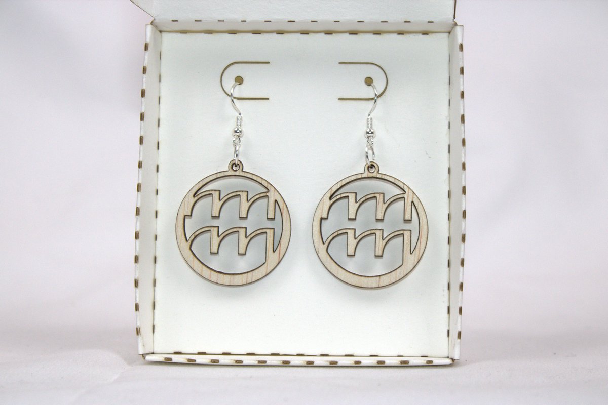 oorbellen sterrenbeeld Waterman