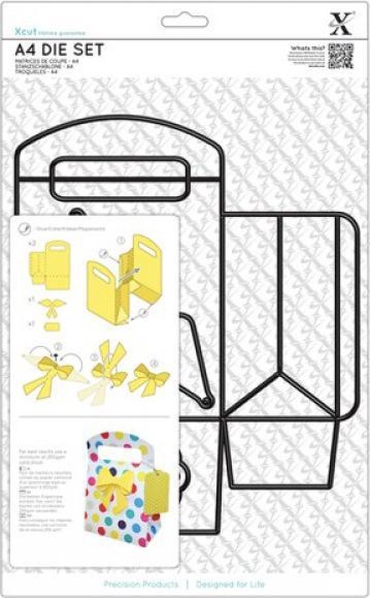 A4 Die Set - Zak (3 delig)