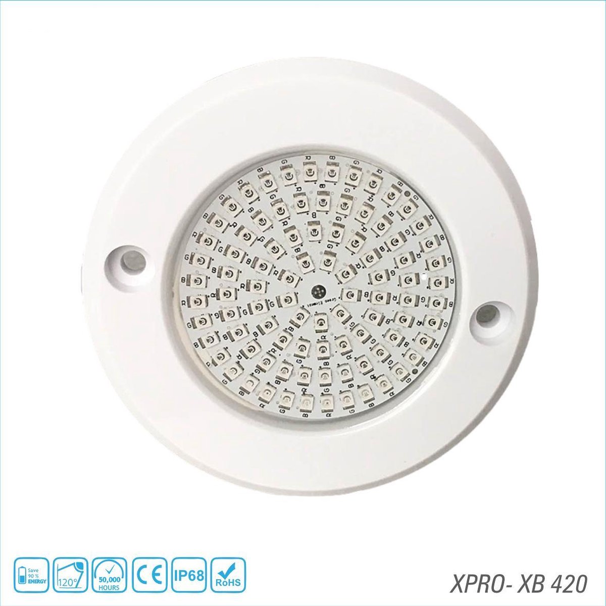 Ultradunne 100 X 8mm LED   10 Watt