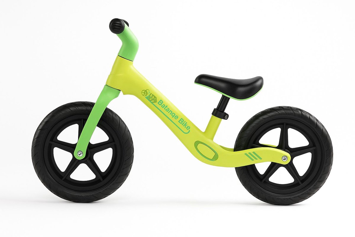 YOPPIE - Loopfiets 12 inch - 2+ jaar - lichtgewicht frame - verstelbaar zadel