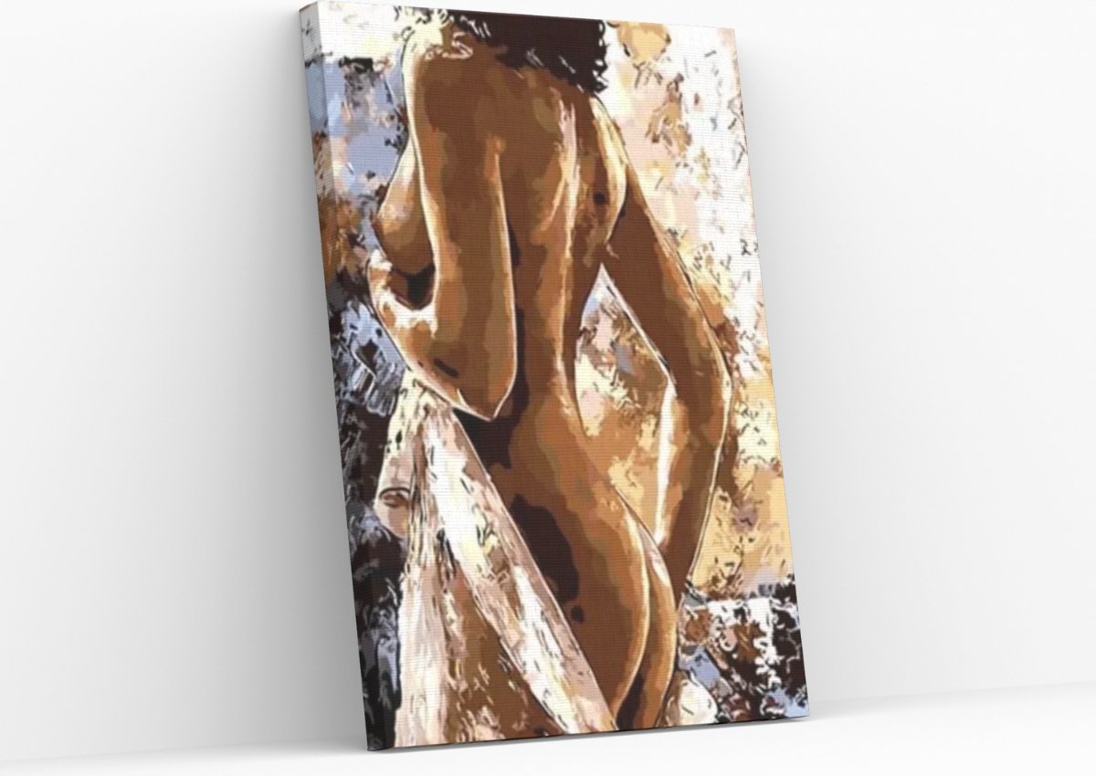 Schilderen op nummer – Womens Secrets – 40x50cm - Schilderen op nummer volwassenen - Schilderen op nummer volwassen - Yuko ®