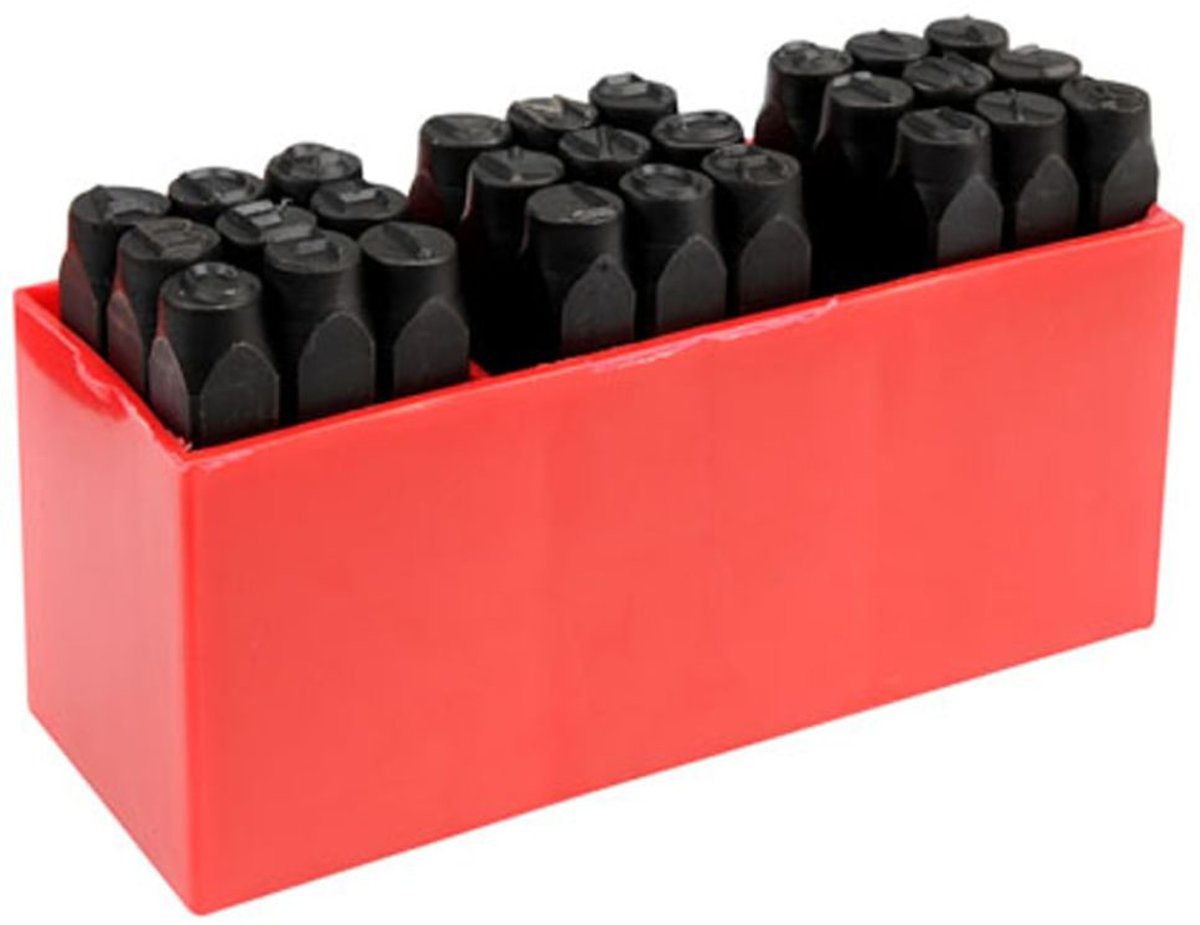 Yato Letter Stempels 8 mm (27 stuks)