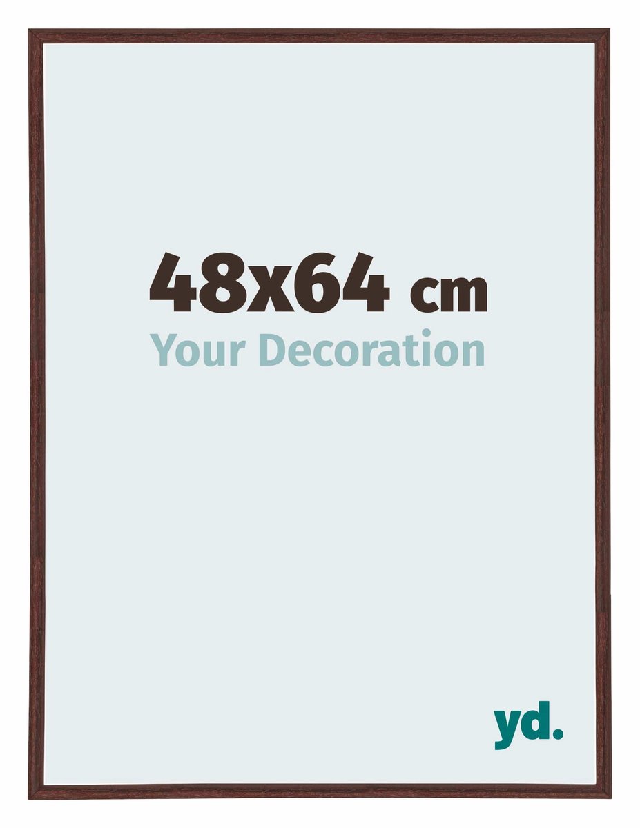 Puzzellijst 48x64 cm - Bruin - Kunststof - Annecy