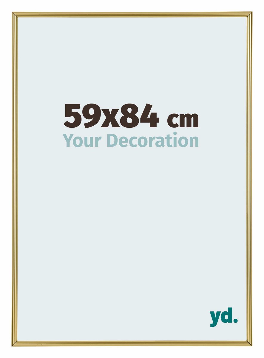 Puzzellijst 59x84 cm - Goud - Kunststof - Annecy