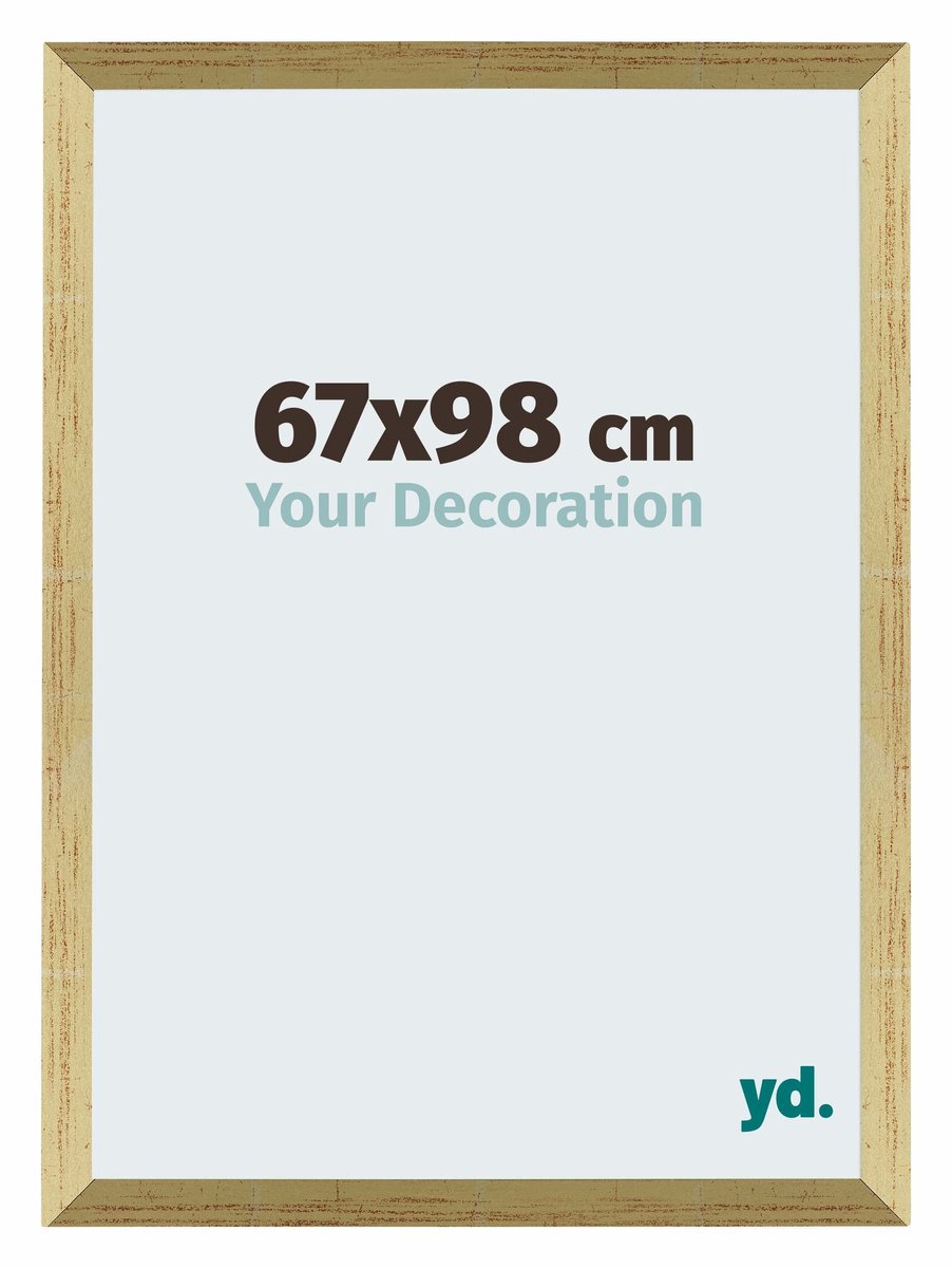 Puzzellijst 67x98 cm - Goud Glans - MDF - Mura