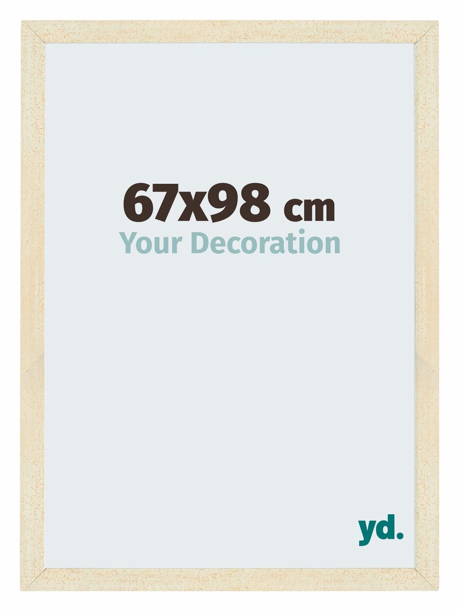 Puzzellijst 67x98 cm - Zand Geveegd - MDF - Mura