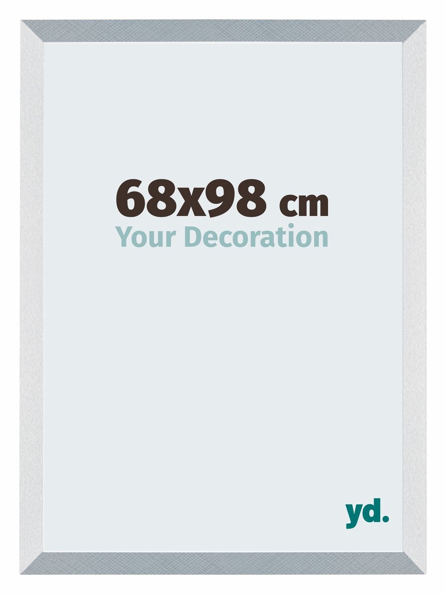 Puzzellijst 68x98 cm - Aluminium - Geborsteld - MDF - Mura